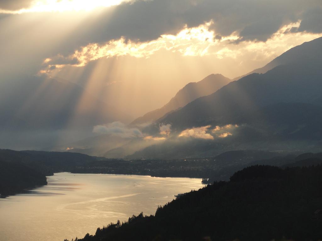 Ruhige Wohnung Mit Schoenem Eigengarten In Seeboden Am Millstaettersee Dış mekan fotoğraf