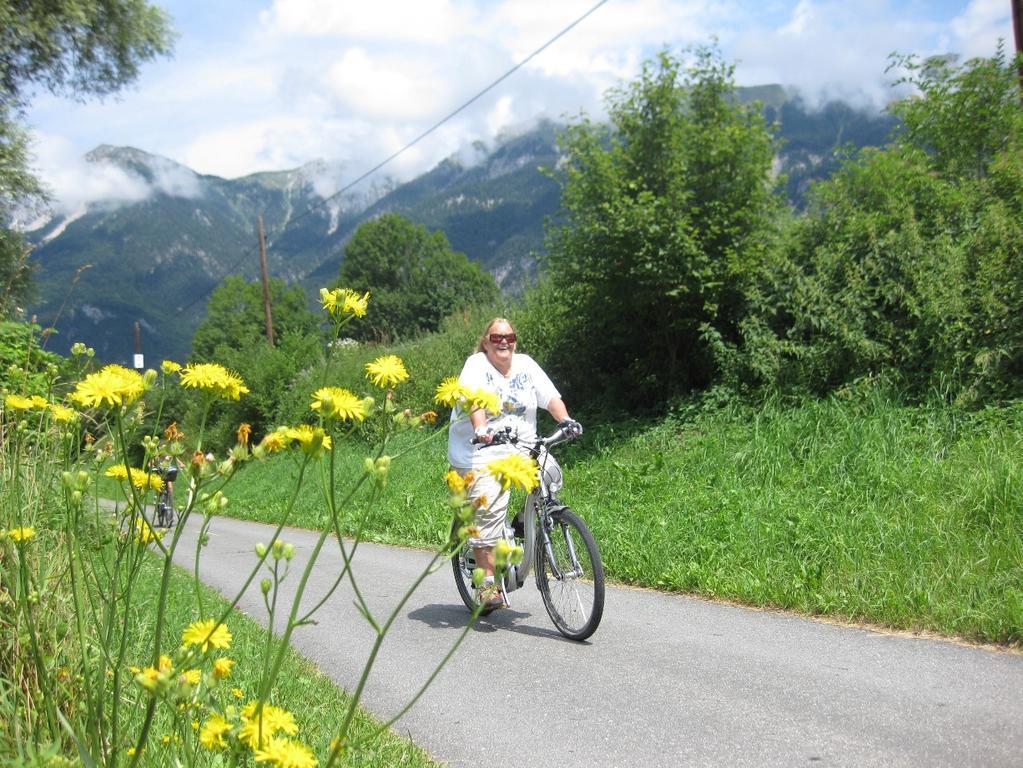 Ruhige Wohnung Mit Schoenem Eigengarten In Seeboden Am Millstaettersee Oda fotoğraf